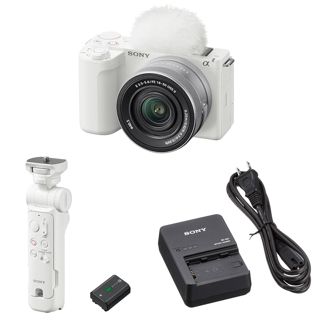 SONY ZV-E10M2K ＋ BC-QZ1、GP-VPT3 セット Amazon | SONY(ソニー) 【ZV-E10M2K と バッテリー/チャージャー